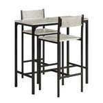 Load image into Gallery viewer, Compact Modern Bar Dining Table Set with 2 Stools – Space-Saving Design for Kitchens &amp; Dining Rooms-GCC Home Center