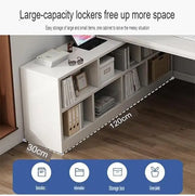 Computer and Multifunction Table Home Office Workstation 120 CM with 3 Drawers