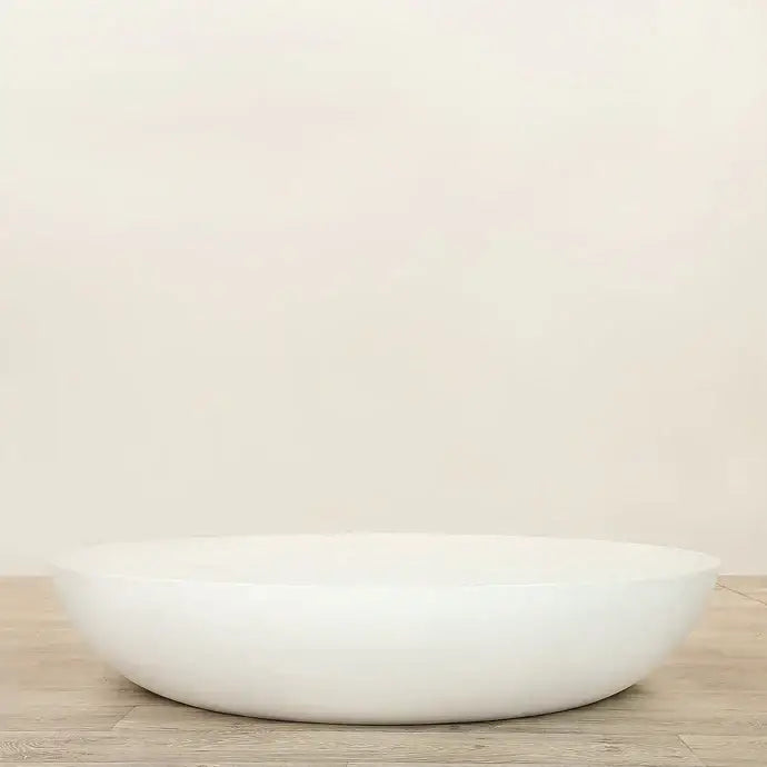 Concrete Coffee Table in Dark Grey & Ivory