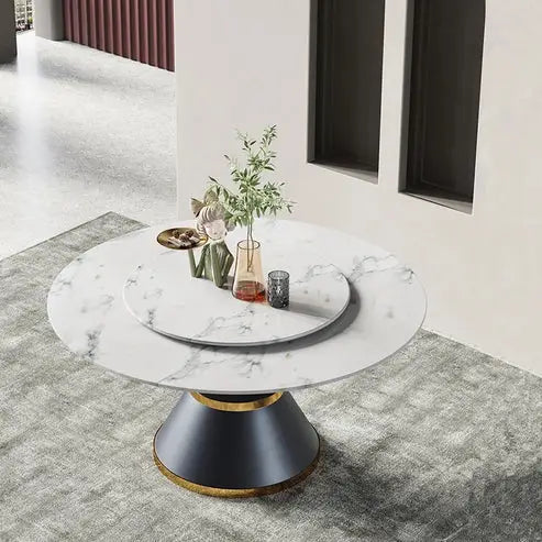 Contemporary Round Dining Table-GCC Home Center