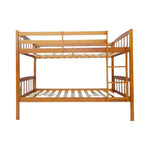 Load image into Gallery viewer, Contemporary Wooden Bed Frame - No Box Spring Needed, Sturdy Design with Brown Finish-GCC Home Center
