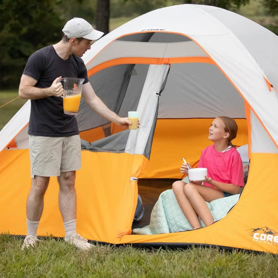 Core 3 Person Dome Backpacking Tent – 7' × 7'