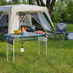 Load image into Gallery viewer, Core 4 Foot Outdoor Table with Flex Rail – Portable, Outdoor Prep Table, Camping Table