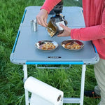 Load image into Gallery viewer, Core 4 Foot Outdoor Table with Flex Rail – Portable, Outdoor Prep Table, Camping Table
