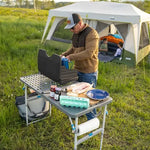 Load image into Gallery viewer, Core 4 Foot Tailgating Table – Adjustable Height, Camping Table