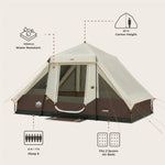 Load image into Gallery viewer, CORE 6 Person Lighted Bell Tent