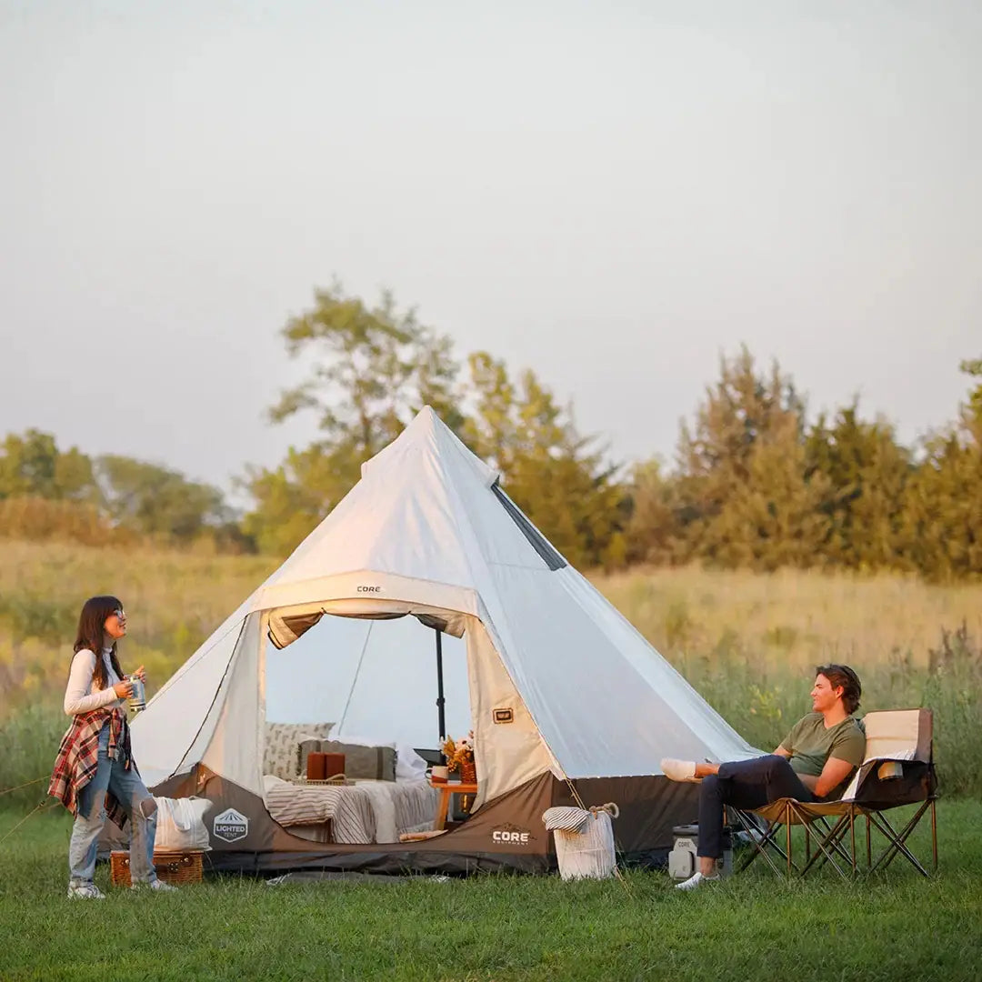 CORE 6 Person Lighted Bell Tent