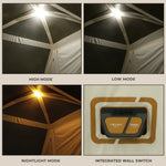 Load image into Gallery viewer, CORE 6 Person Lighted Bell Tent