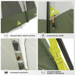 Load image into Gallery viewer, Core 8 Person Instant Cabin Performance Tent – 13' x 9'