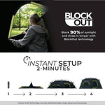 Load image into Gallery viewer, Core 9 Person Instant Cabin Blackout Tent – 14' x 9'