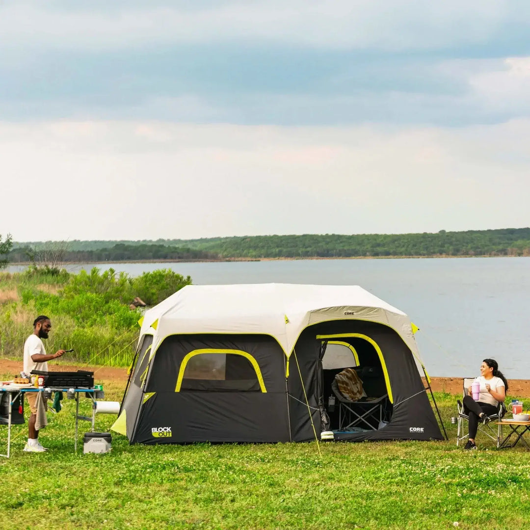 Core 9 Person Instant Cabin Blackout Tent – 14' x 9'