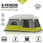 Load image into Gallery viewer, Core 9 Person Instant Cabin Tent – 14' x 9'