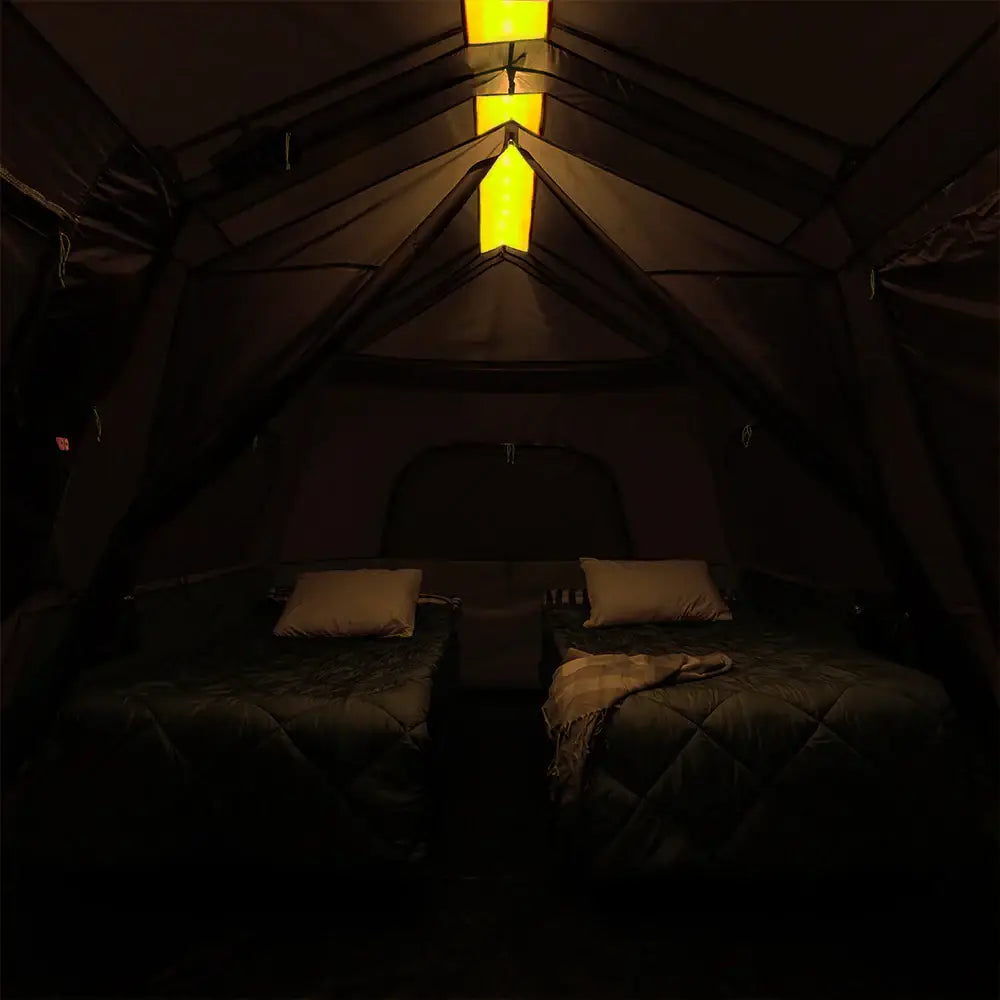 Core 9 Person Lighted Instant Cabin Tent – 14' x 9'