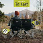 Load image into Gallery viewer, CORE Double Chair – Padded, Oversized Comfort for Two, Outdoor And Camping Chair