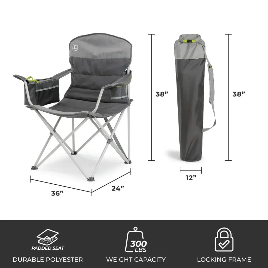 Core Quad Mesh Chair – Breathable Comfort for Outdoor And Camping
