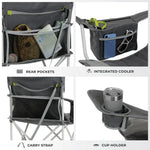 Load image into Gallery viewer, Core Quad Mesh Chair – Breathable Comfort for Outdoor And Camping
