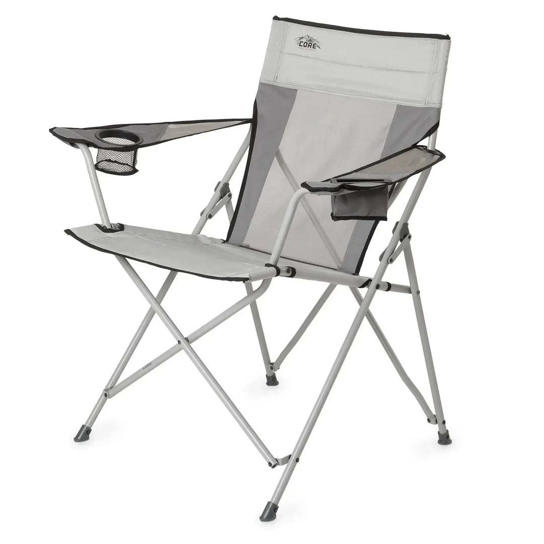 Core Quad Mesh Chair – Breathable Comfort for Outdoor And Camping