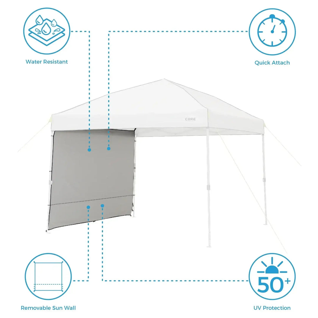 Core Sun Wall Accessory – 10' x 10' UV 50+ Panel