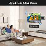 Load image into Gallery viewer, Corner TV Mount with 25.6" Long Arm,Landscape to Portrait Full Motion TV Wall Mount Swivel Tilt Heavy Duty for 26-65''Screens, Load 77lbs,Max VESA 400x400mm, Fit 16''Stud
