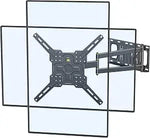 Load image into Gallery viewer, Corner TV Mount with 25.6" Long Arm,Landscape to Portrait Full Motion TV Wall Mount Swivel Tilt Heavy Duty for 26-65''Screens, Load 77lbs,Max VESA 400x400mm, Fit 16''Stud