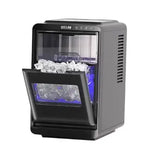 Load image into Gallery viewer, Countertop Ice Maker, 1.8L Water Tank, 12kg/24h Output, Quiet 32dB, Crescent Ice Cubes