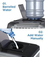 Load image into Gallery viewer, Countertop Stainless Steel Ice Maker (45 lbs/day)