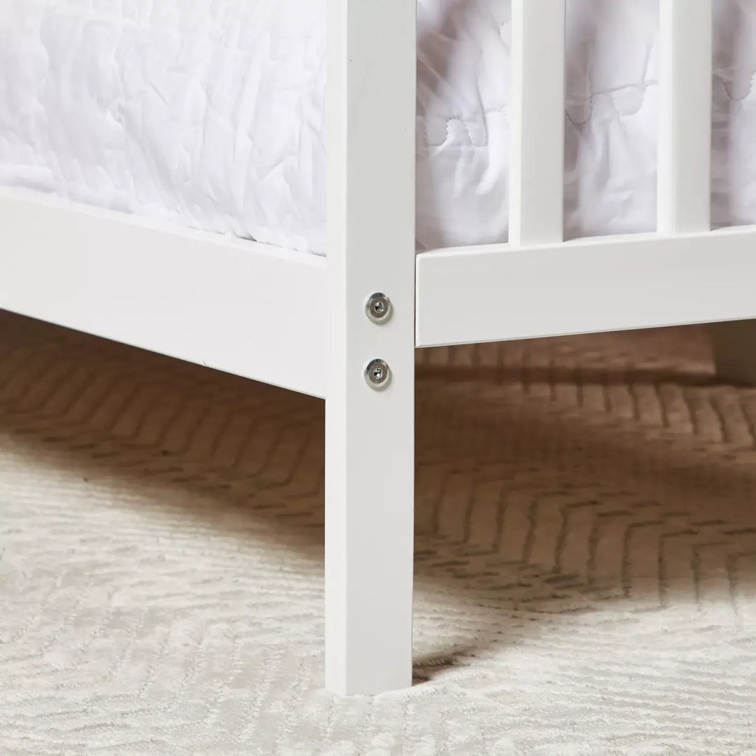 Crafted From Engineered Wood Toddler Bed - 70x130 cm-GCC Home Center