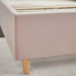 Load image into Gallery viewer, Crafted With High-Quality Materials Full Headboard Single Bed 120x200 cm - Peach-GCC Home Center