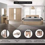 Load image into Gallery viewer, Crescent 6-Piece King Bedroom Set - 180x200 cm-GCC Home Center