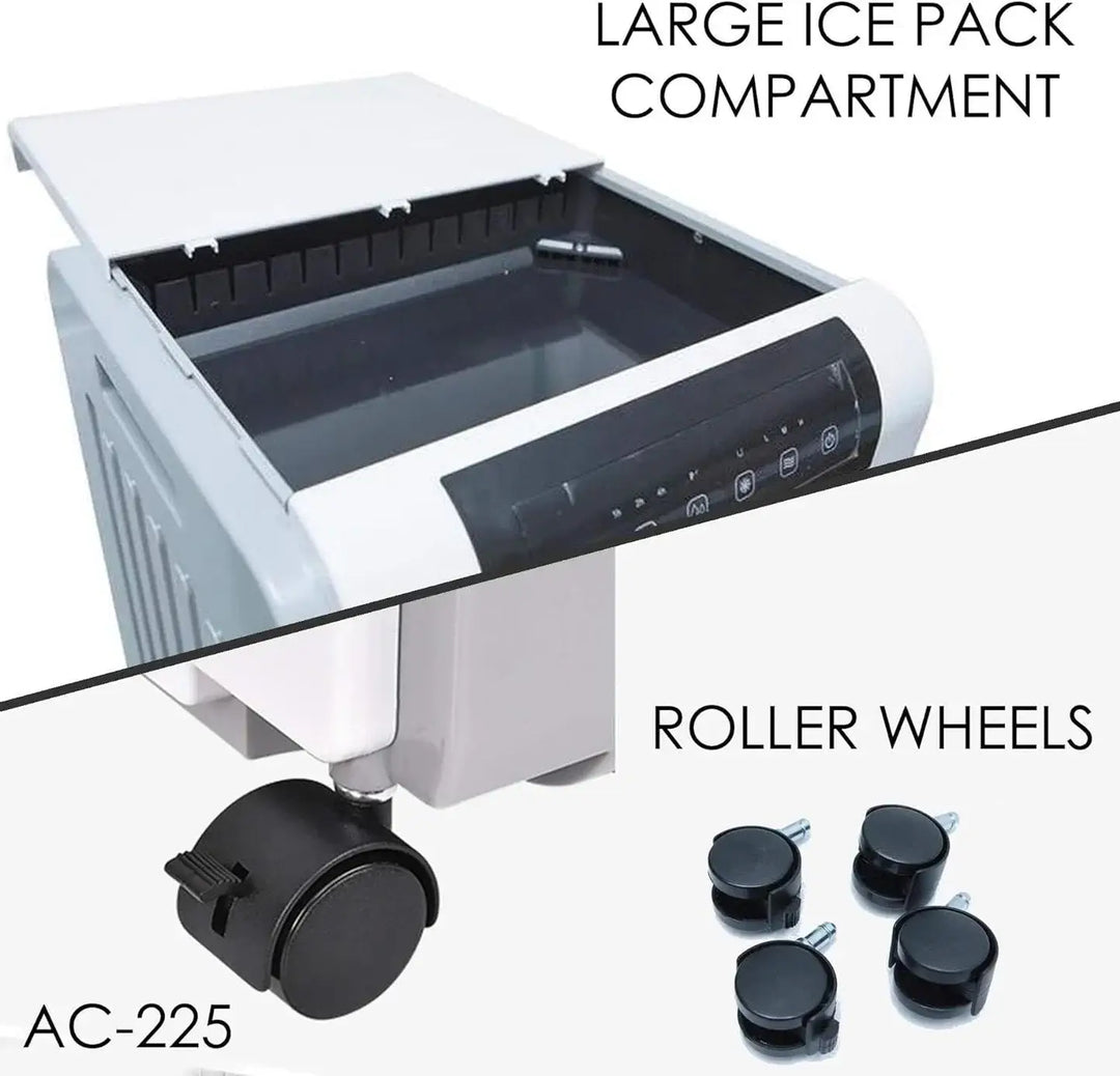 Crownline Portable Evaporative Air Cooler, White, AC-225