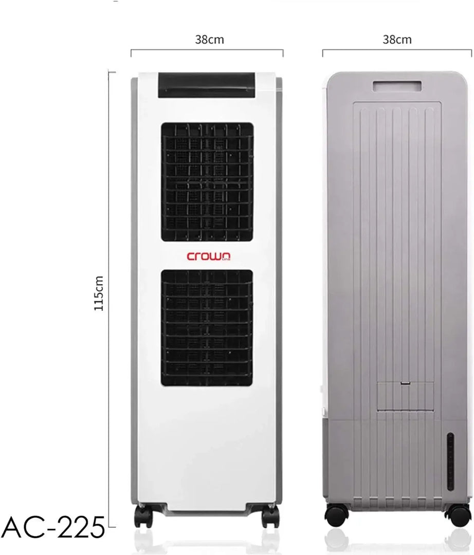 Crownline Portable Evaporative Air Cooler, White, AC-225