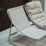 Load image into Gallery viewer, Danube Home Judy 4-Seater Outdoor Sofa Set | Steel Frame Garden Furniture I Modern Design Lounge Sofa Sets | 4 Pieces Outdoor Seating Table And Chairs Set For Patio Balcony Lawn Yard - Beige