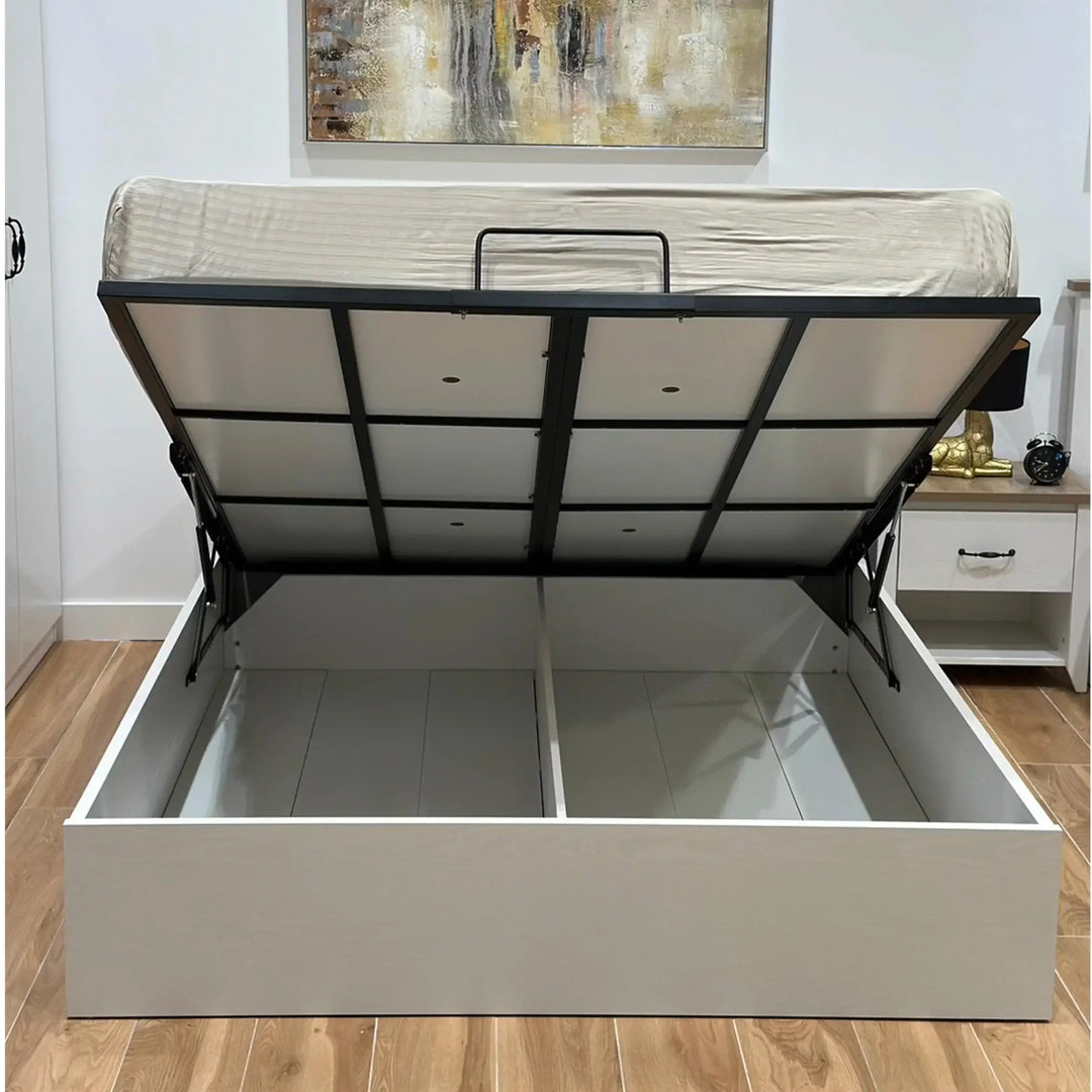 Davy Queen Bed (With Hydraulic Storage)