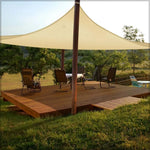 Load image into Gallery viewer, Decor Triangle Shape Sun Shade Sail Shade Net Canopy UV Protection Umbrella UV Blockage Awning Camping Shade Garden Patio Pool Yard Pergola For BBQ, Garden (6 x 8 Meter)-GCC Home Center