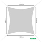 Load image into Gallery viewer, Decor Triangle Shape Sun Shade Sail Shade Net Canopy UV Protection Umbrella UV Blockage Awning Camping Shade Garden Patio Pool Yard Pergola For BBQ, Garden (6 x 8 Meter)-GCC Home Center