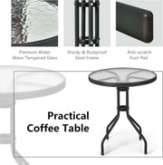 Deep Sleep Outdoor Patio Bistro Set – 2 Wicker Chairs & Round Table – Perfectly Crafted for Small Spaces, Cozy Outdoor Dining, and Stylish Relaxation