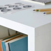 Desk, white, 111x39 cm-GCC Home Center