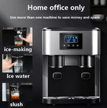 Load image into Gallery viewer, Desktop commercial household small ice maker ice making crushed ice cold water three