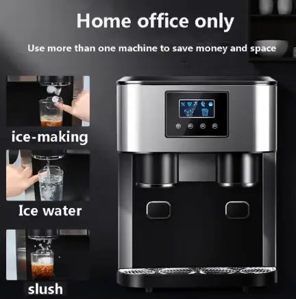 Desktop commercial household small ice maker ice making crushed ice cold water three
