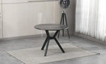 Load image into Gallery viewer, Dining Set 4-Seater (Black)
