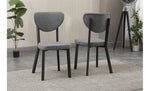 Load image into Gallery viewer, Dining Set 4-Seater (Black)