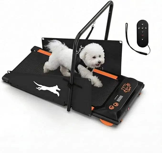 Dog Treadmill for Small & Medium Dogs – Quiet 2.5HP Motor, Remote Control, LED Display, Indoor Pet Exercise Machine
