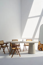 Load image into Gallery viewer, Dolce Concrete Dining Table  With a Matte Finish-GCC Home Center