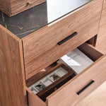 Load image into Gallery viewer, Dresser with Mirror – Walnut