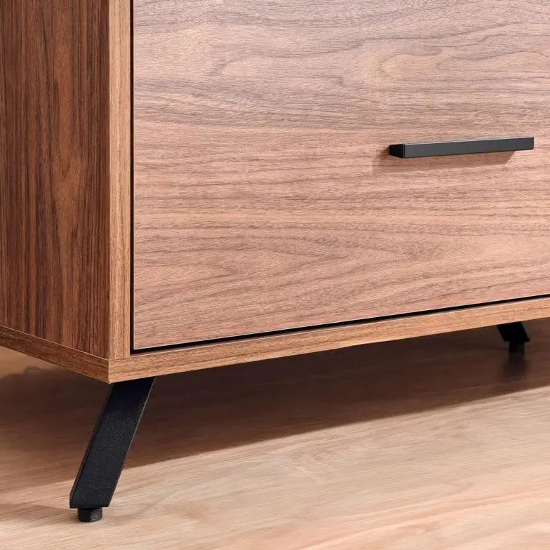 Dresser with Mirror – Walnut
