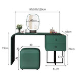 Load image into Gallery viewer, COOLBABY Dressing table small simple modern light luxury makeup table with mirror Italian network red bedroom furniture ins dressing table-GCC Home Center