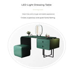 Load image into Gallery viewer, COOLBABY Dressing table small simple modern light luxury makeup table with mirror Italian network red bedroom furniture ins dressing table-GCC Home Center