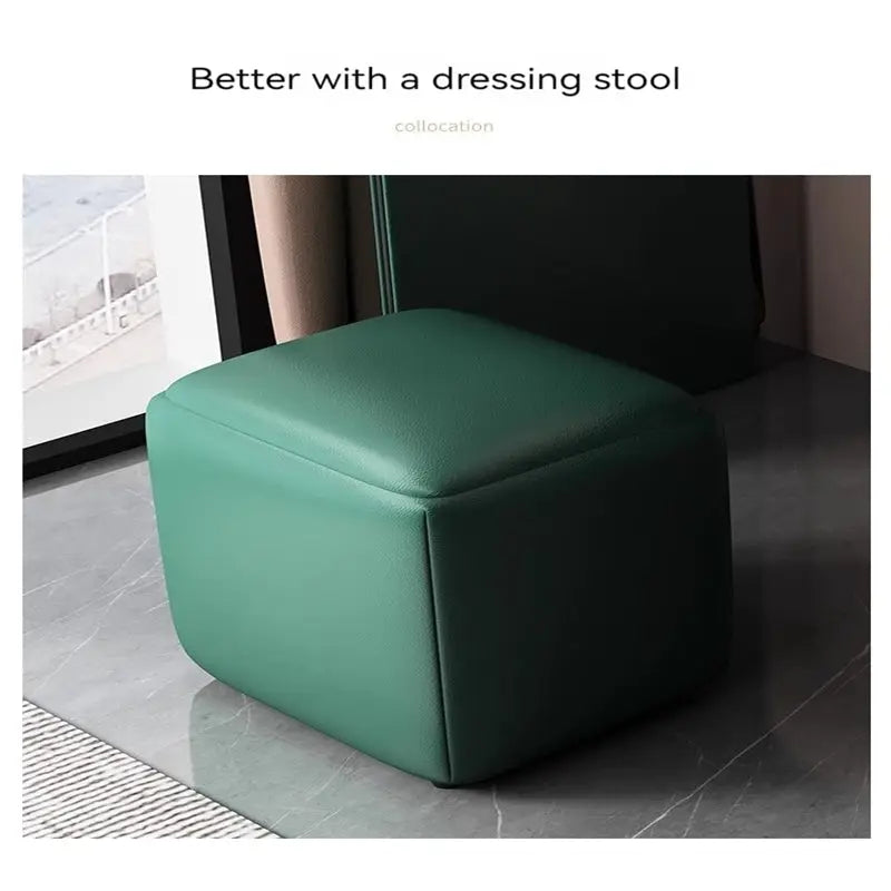 COOLBABY Dressing table small simple modern light luxury makeup table with mirror Italian network red bedroom furniture ins dressing table-GCC Home Center