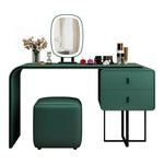 Load image into Gallery viewer, COOLBABY Dressing table small simple modern light luxury makeup table with mirror Italian network red bedroom furniture ins dressing table-GCC Home Center