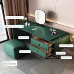 Load image into Gallery viewer, COOLBABY Dressing table small simple modern light luxury makeup table with mirror Italian network red bedroom furniture ins dressing table-GCC Home Center